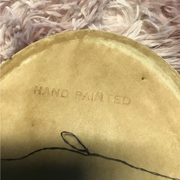 Hand Painted Framed Flowers  Set of 2 - Picture 9 of 11